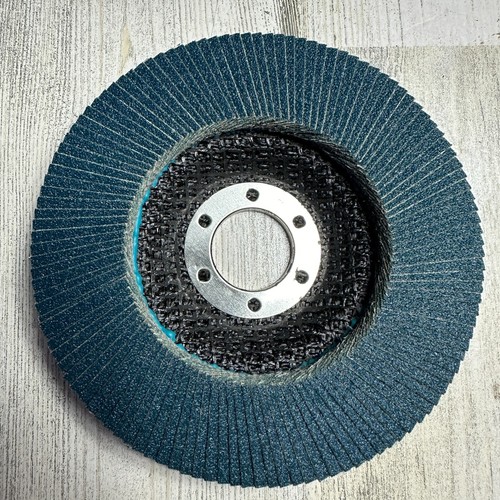 Random Products 76407 4-1/2" x 7/8" 120 Grit Zirconia Flap Disc - Box of 10 NOS - Picture 3 of 7
