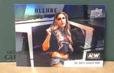 2022 Upper Deck Allure AEW #109 Dr. Britt Baker Black Rainbow