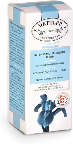 Sérum Hydratant Intense Mettler 1929 - À L'acide Hyaluronique Et Iris, 30 Ml - Gel Pour Le Visage