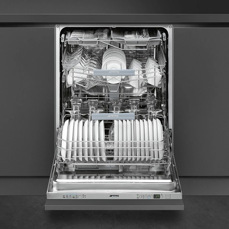 LAVASTOVIGLIE SMEG STP364S SCOMPARSA TOTALE SEMI PROFESSIONALE A++ 5,4 KW - Immagine 2 di 4