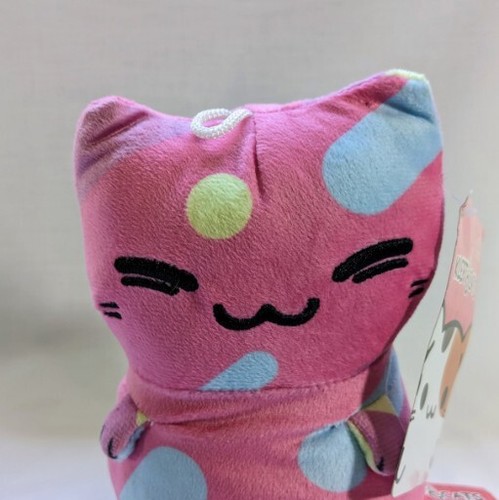 Kleptocats Cat Plush Sprinkles Confetti Pink Cat Cute 7" -Has Tags - Picture 9 of 10