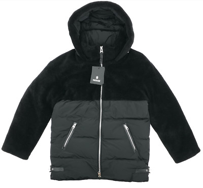 Mackage X4516 Womens Junia Black Down Puffer Jacket Size Medium
