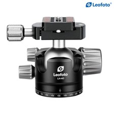   US Dealer  Leofoto LH-40 Low Profile Ball Head with Quick Release Plate and CASE