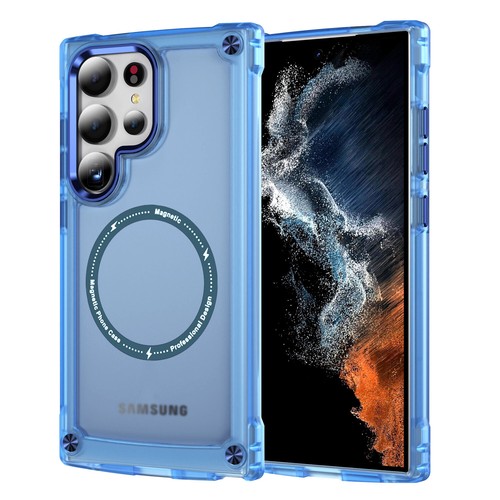 Translucent Hard Matte Cover For Samsung Galaxy S25 Ultra S24 S23 Mag Safe Case - 第 10/13 張圖片