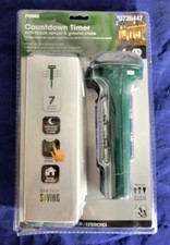 Prime Countdown Timer Touch Sensor Ground Stake 6 Outlets