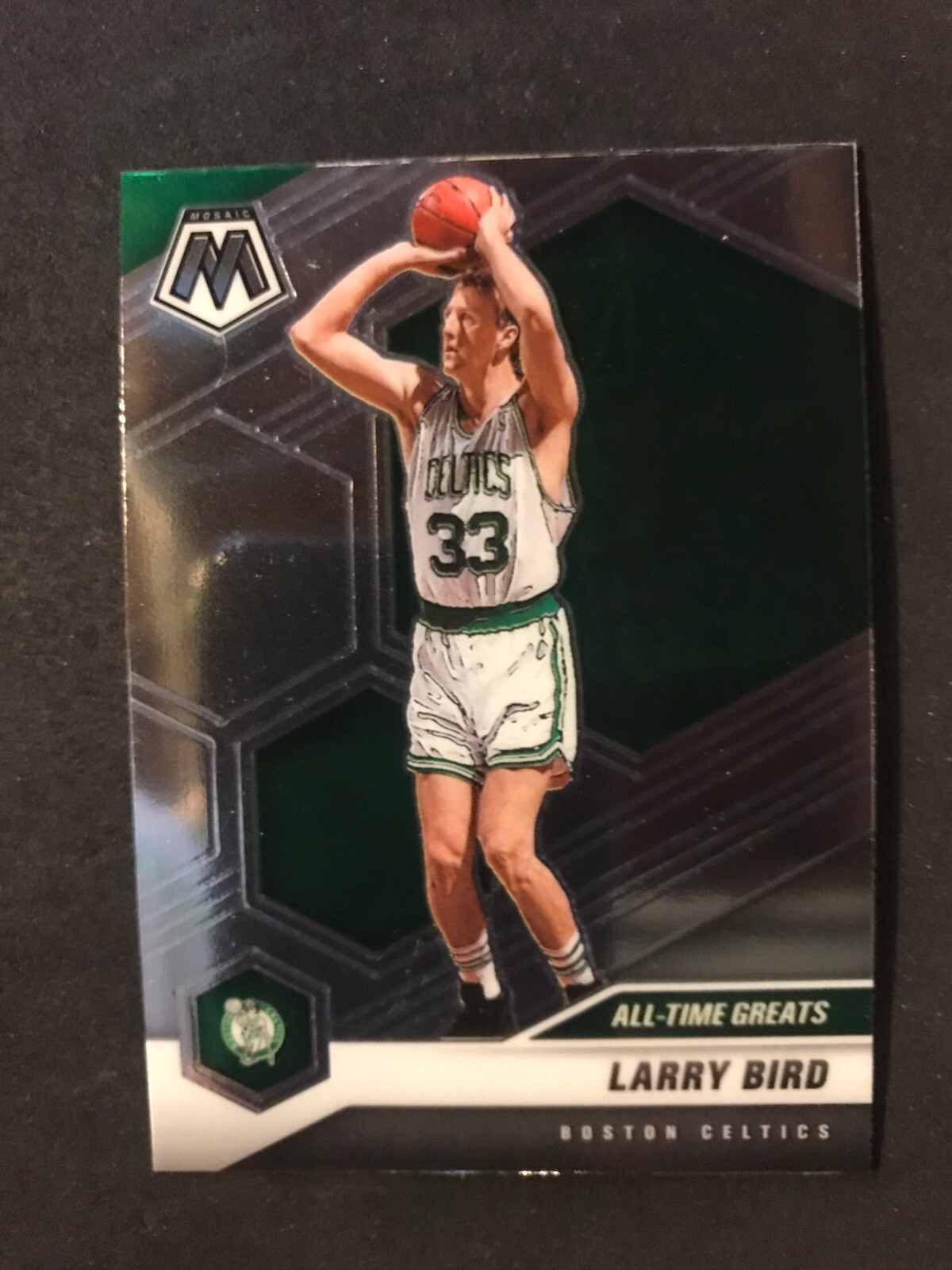 2020-21 Panini Mosaic Larry Bird Boston Celtics #295