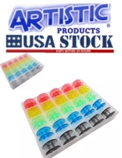 Plastic Bobbins 5x5 Colors Brother Singer Machine Style SA156,X52800150 XA553915