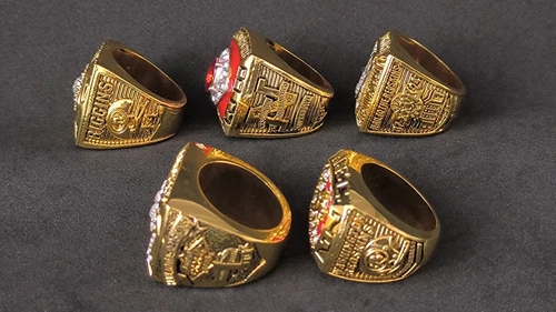 5 Ring 1972 1982 1983 1987 1991 Washington Redskins Ring Set 。 - Bild 4 von 4