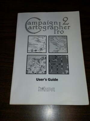 CAMPAIGN CARTOGRAPHER 2 PRO USER'S GUIDE PAPERBACK (BOX27)
