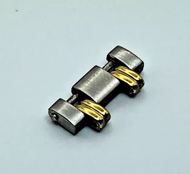 BRACELET GUCCI ORIGINAL NEUF 12 MM POUR MONTRE 9000 L 1ÈRE GÉNÉRATION BICOLORE
