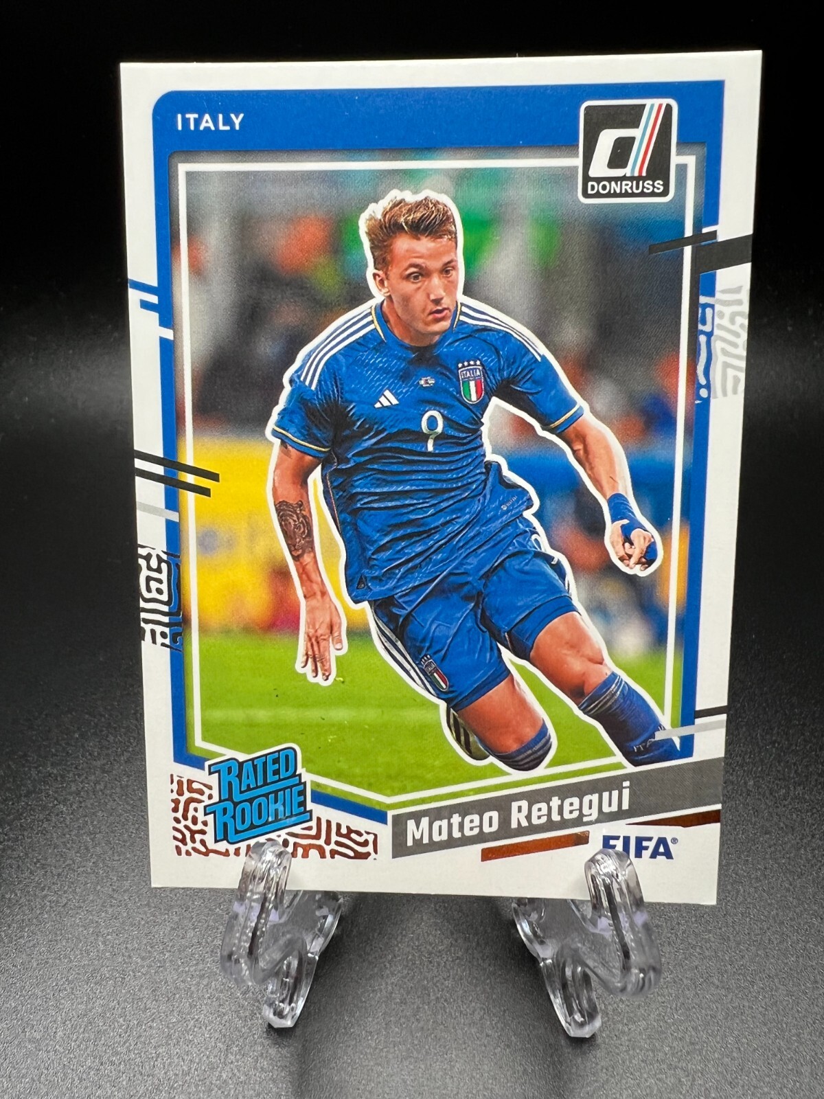 2023-24 Panini Donruss Soccer Rated Rookie #187 Mateo Retegui (RC)