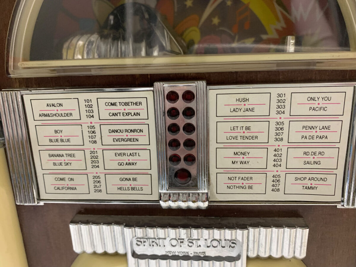 Spirt of St. Louis AM/FM Radio Cassette Player Juke Box W Spirt of St. Louis AM/FM Radio Cassette Player Juke Box W