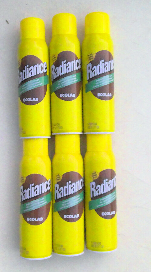 Ecolab Radiance fresh lemon scent institutional furniture polish pack