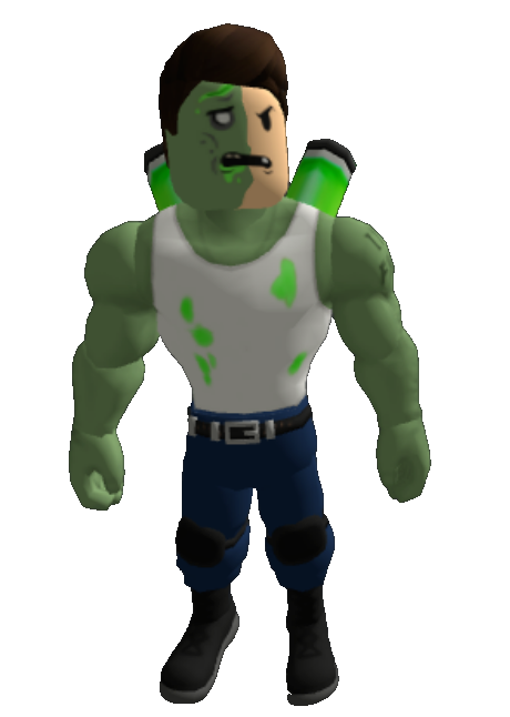 ROBL0X Principal Z Boss Zombie Avatar Bundle Toy Code Sent in