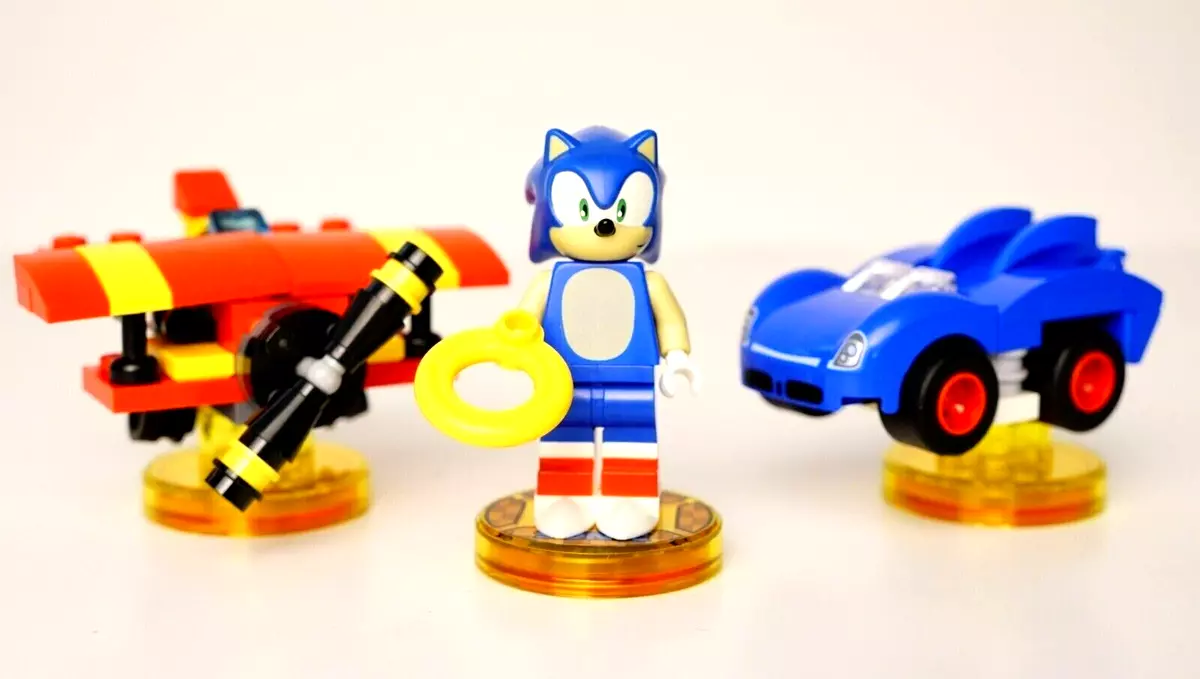 Lego® Dimensions 71244 Sonic with Speedster Car Tornado Plane Level Pack 👾