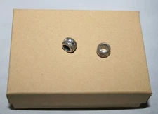 Silpada Sterling Silver Two Cubic Zirconia Bling Spacers C2613 - not perfect