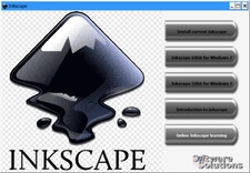 Inkscape vector graphics editor for artistic and technical illustrations