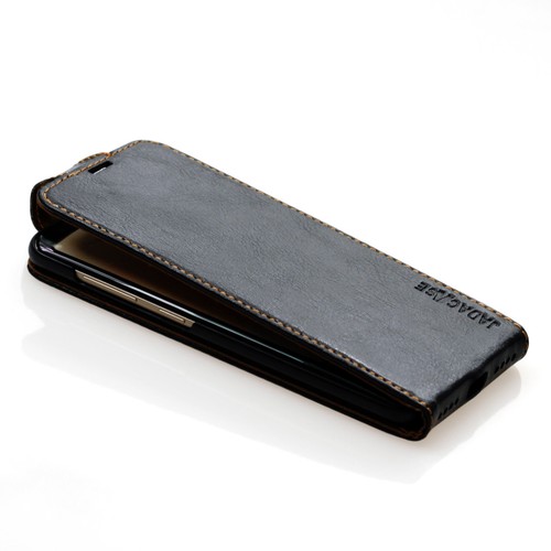Leder Schutzhülle für Samsung A5 S7 S8 S9 Huawei P8 P10 P20 Apple iPhone 7 8 X - Picture 9 of 12