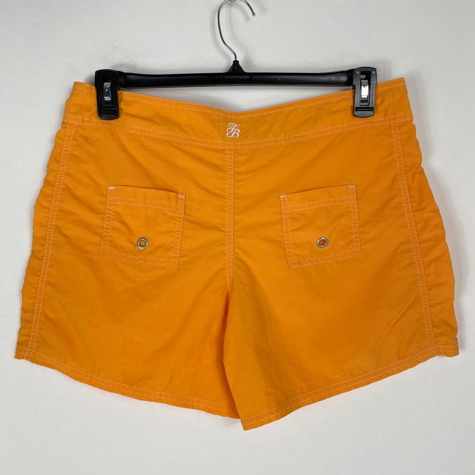 Tommy Bahama Board Shorts Women's Large Orange Lightweight Summer Swim Outdoor - Image 2 of 4