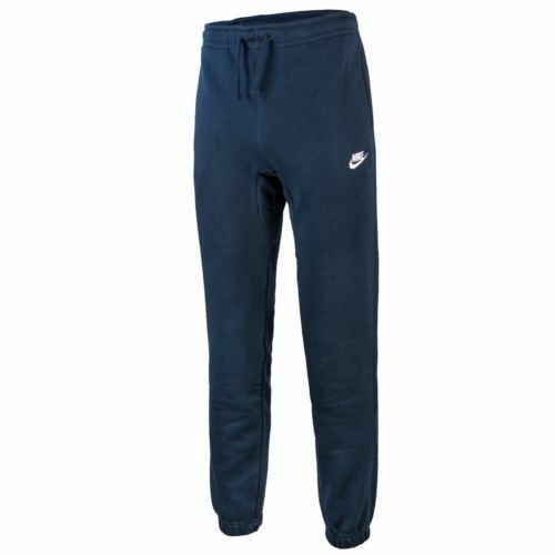 nike navy tracksuit bottoms