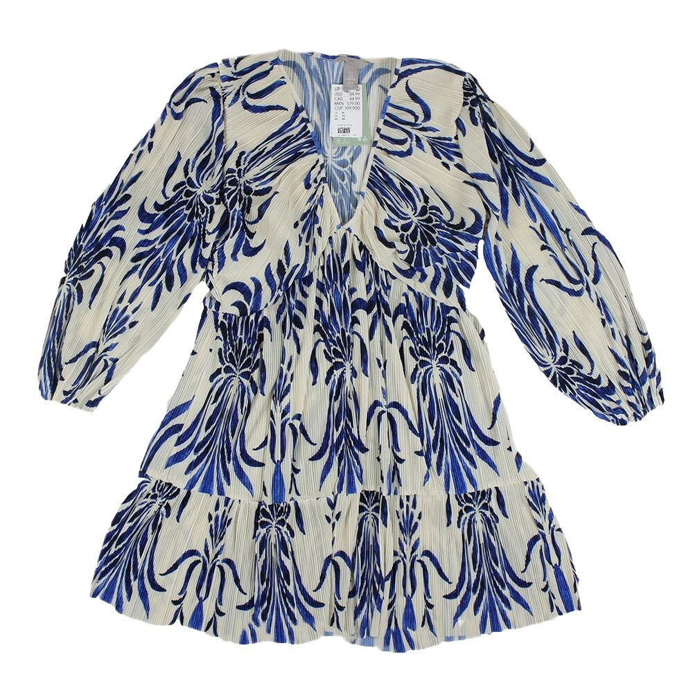 H&M Polyester Party/Cocktail Long Sleeve Dresses for Women