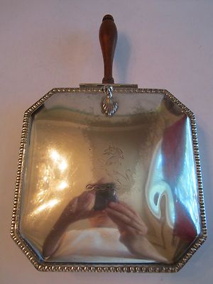 VTG SILVER PLATED FOOD WARMER - E. P. C. & CROWN MARKINGS/HALLMARKS - TUB PA