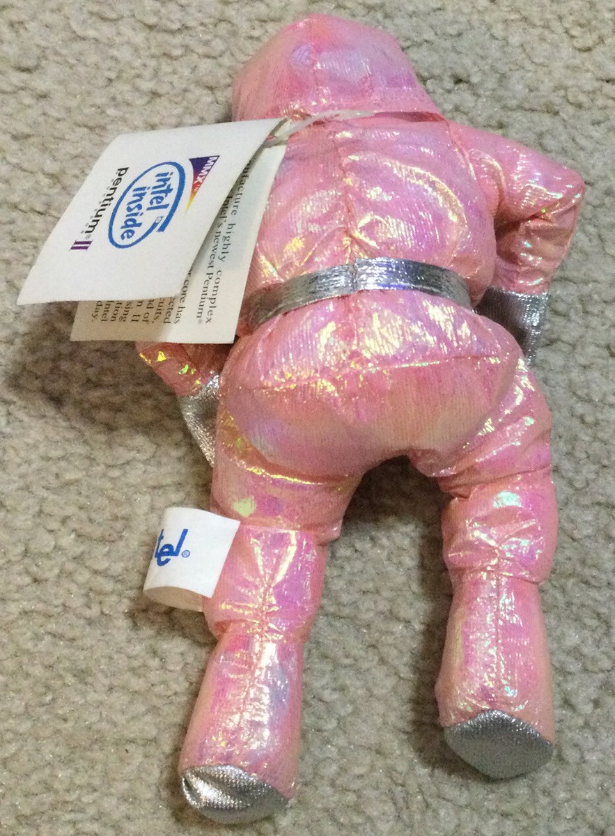 Intel Pentium II Bunny People Suit 8” Plush Mascots