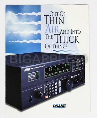 Drake R8A Radio Receiver Factory Sale Flyer / Brochure | eBay