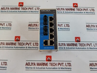 Moxa EDS-208A-MM-ST Ethernet Switch Revision 1.1 50/60Hz