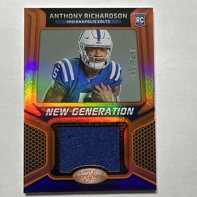 Anthony Richardson auto RC ルーキー Anthony Richardson RARE 2023 Donruss Rated Rookie Auto RC SP