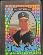 Profiles In Sports Pro File Premier Edition Oakland Athletics Promo Card #2/12
