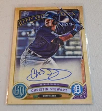 2019 Topps Gypsy Queen - Autographs #GQA-CST Christin Stewart (RC) Tigers Auto