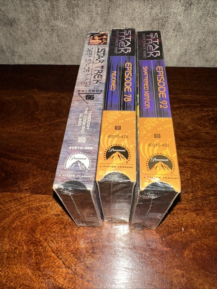 (3) SEALED Star Trek Deep Space Nine VHS Episodes 66-78-92 - Image 3 of 4