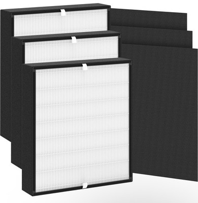 3 Pack Fit50 Replacement Filter for BreatheSmart Air Purifier HEPA Carbon