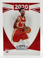 2020-21 Panini Contenders Draft Class #27 Onyeka Okongwu RC Atlanta Hawks