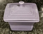 New 2026 Fiesta Ware LAVENDER COVERED BOX with Lid Small Belk