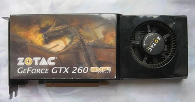 Zotac Nvidia GeForce GTX 260 AMP²  / 896MB 448-bit / DDR3 / PCI-e