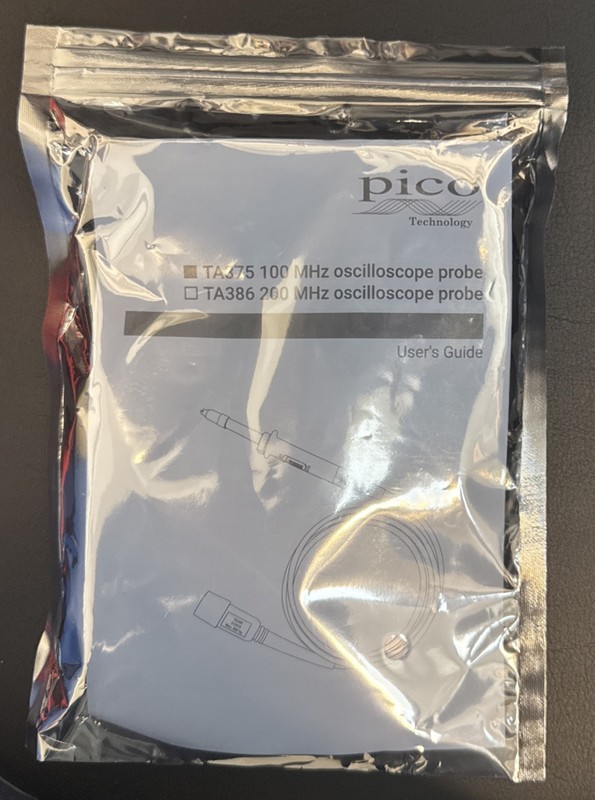 Pico Oscilloscope Probe 100 MHz Switchable Passive Probe, BNC TA375