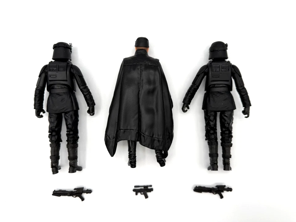 Hasbro Star Wars The Black Series Andor Series Imperial Officer Loose Figs Lot - Image 2 of 2