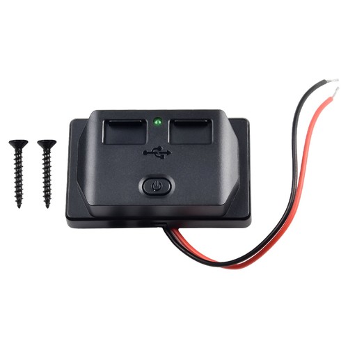 Chargeurs Voiture Prise Accessoires Voiture Double USB pour Voiture RV Moto Bate - Photo 4 sur 31
