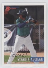 2021 Bowman Heritage Prospects Starlin Aguilar #214 0m4q