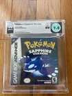 Pokemon Sapphire Version Nintendo Game Boy Advance CIB Complete In Box WATA 9.0