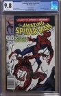 AMAZING SPIDER-MAN 361 NEWSSTAND! 1st Full Appearance of CARNAGE  CGC 9.8 WP