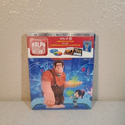 Disney Ralph Breaks the Internet (4K/UHD) (Target Exclusive) New FREE SHIPPING 