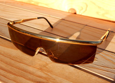 Gianfranco Ferre GFF 119/N/S Gold tone Men's Alutanium Sunglasses made in Italy