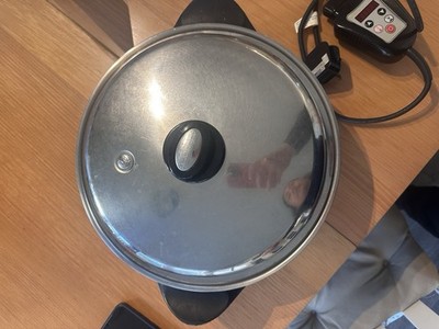 Saladmaster 316Ti Titan Stahl Elektrische Öl Kern Pfanne