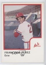 1986 ProCards Erie Cardinals Francisco Perez 0b6