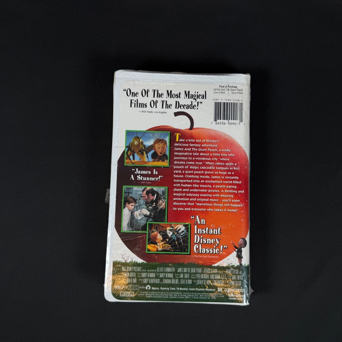 James and the Giant Peach (VHS, 1996) for sale online | eBay