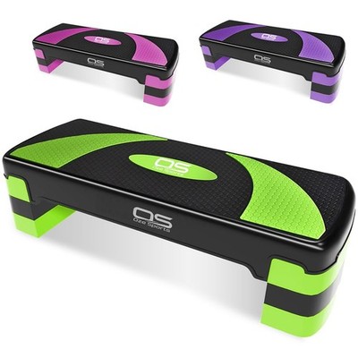 Aerobic Stepper Plattform Step Steps Board High Exercise 2-5 Stufen verstellbar