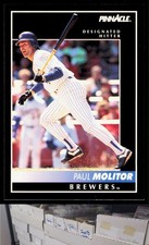 1992 Pinnacle #8 Paul Molitor - SV